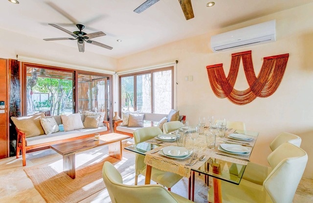3-Story Villa, Private Roof Pool, 2 Cenotes Onsite