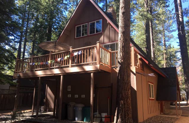 30 day leases NOW available for our A-Frame Tahoe cabin getaway