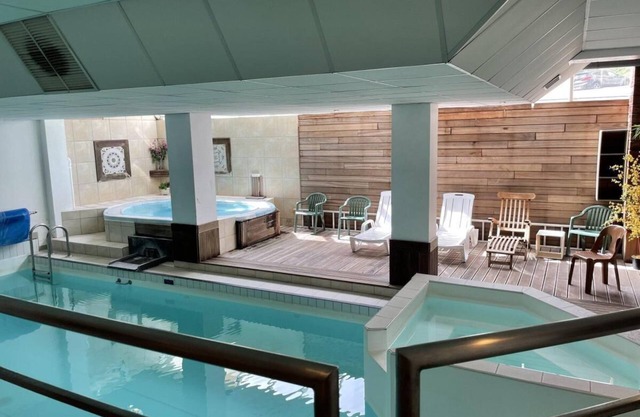 30m from resort center, 1st floor, view ski slopes, fitness, swimming pool, sauna, tv, ski locker