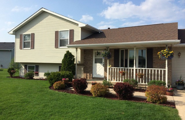 4 bedroom/3 bath home with large yard.