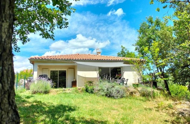 4-person detached house in peaceful countryside, 5 minutes from Aubenas
