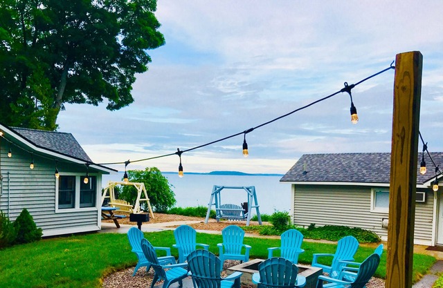 4 Tiny Private Cottages for one rate on West Bay in Traverse City