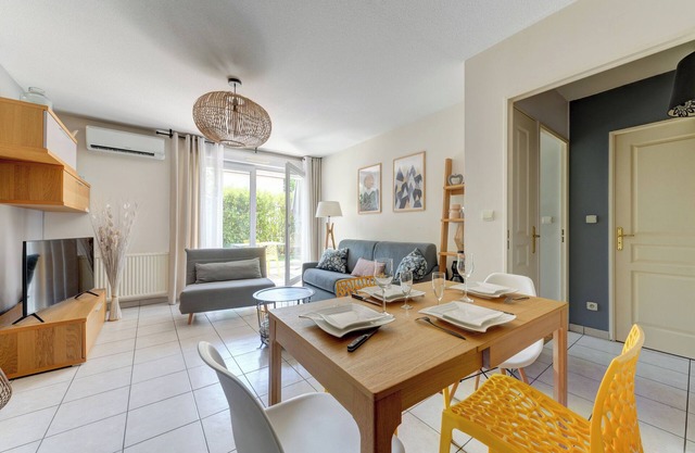 ⭐️40m2, terrace + garden near Eurexpo, Gerland⭐️