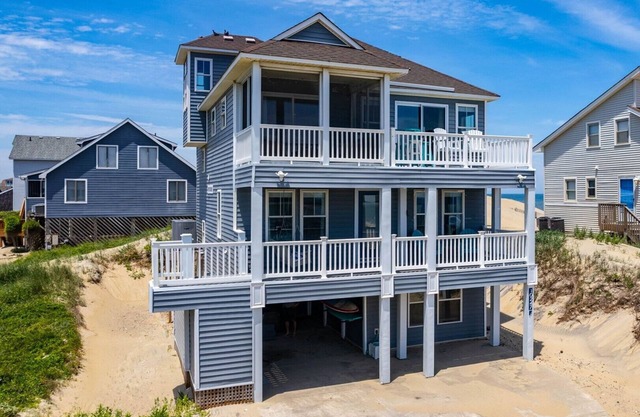 471 - South Nags Head Semi-Ocean Front with Hot Tub and Gorgeous Ocean Views