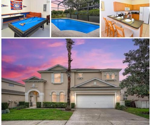 509 Relax Play at This 6BR Pool Home