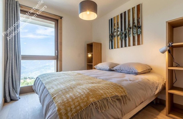 50m from ski slopes, 1st floor, view panoramic, fitness, swimming pool, sauna, hammam, terrace