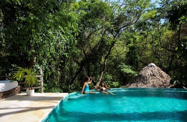 6 Bedroom Jungle Hotel w/Infinity Pool-5 minute walk to beach! n