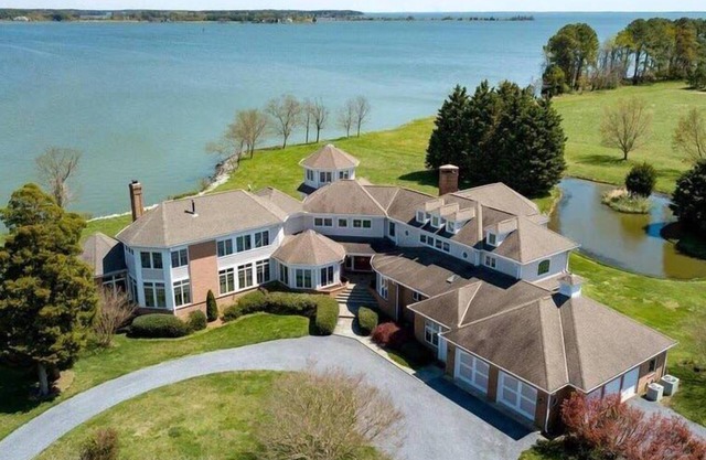 6BR Waterfront Estate | Private Dock, Firepit, Screened Porch & Beach Access