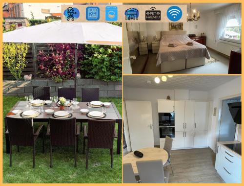 90qm mit Garten und eigener Garage für 6 Personen, Moderne trifft Tradition - Apartment "Rosie"