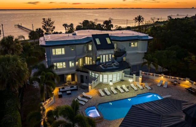 9K SF Waterfront Mansion, Poo, Boat Dock, Theater