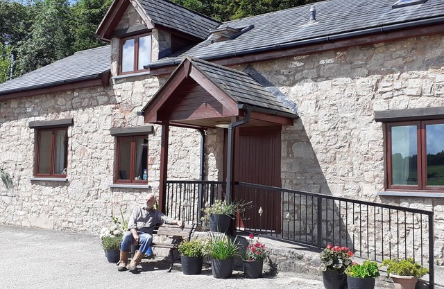 A converted welsh stone farm building sleeping 6