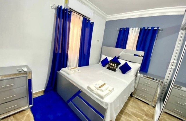A nice place to stay with a quiet area without traffic noise