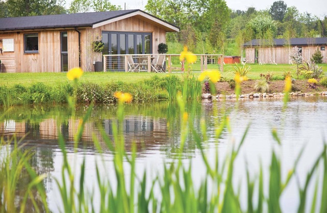 A stunning luxury lodge, perfect for a couples retreat or family break.