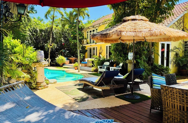 A urban oasis, private, peaceful, gated community.