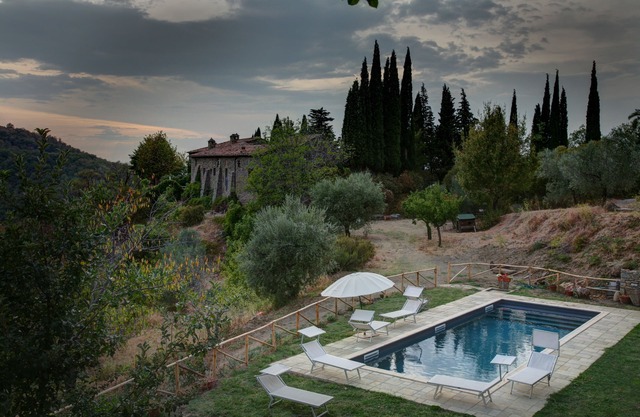 Agriturismo in tuscany nesteld in the hills of Cortona