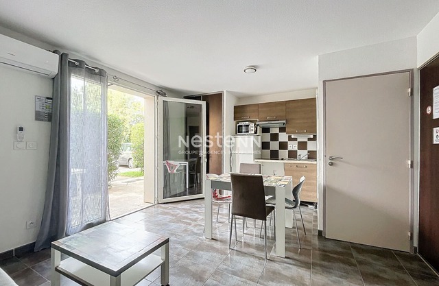 Air-conditioned T3 house with pool 4km from the beach