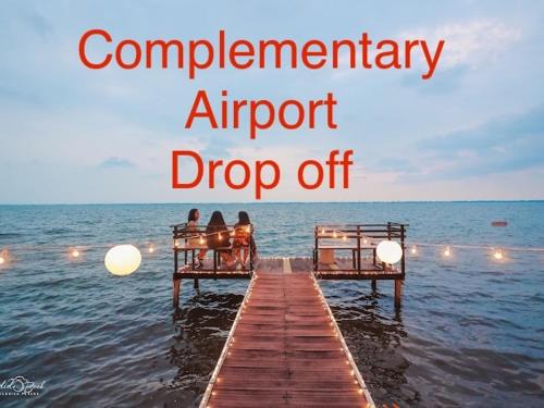 Airport waterfront chalet