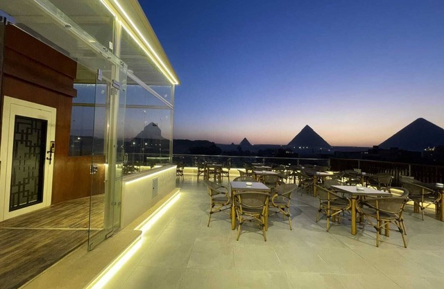 Akhnaton Pyramids View