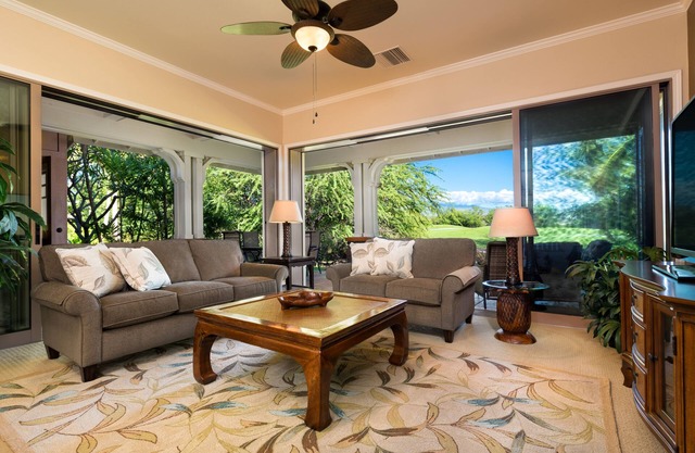 Alohale - Serene Premium View Luxury Villa, Mauna Kea & Golf Views.Paradise