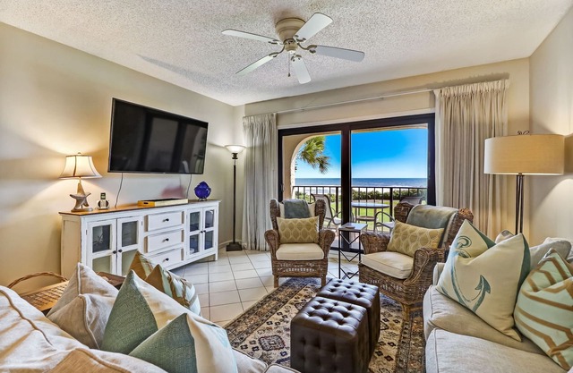 AMAZING OCEANFRONT VIEWS FROM MASTER SUITE TURTLE DUNES, OMNI RESORT AMELIA FL