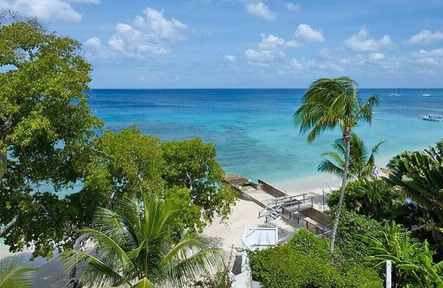 An idyllic setting in a tropical paradise