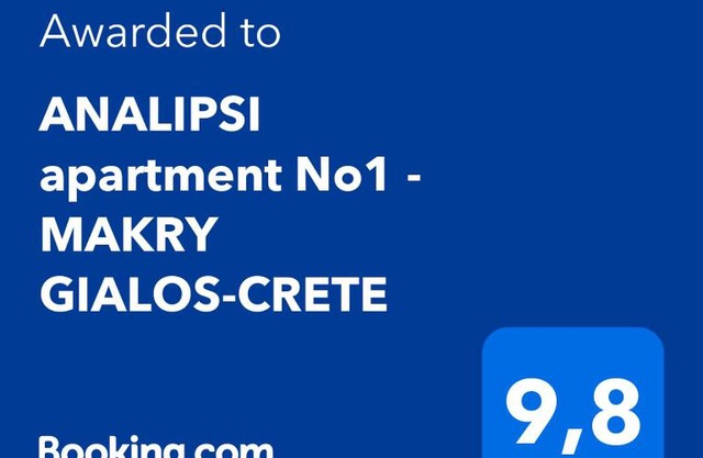 ANALIPSI apartment No2 MAKRY GIALOS-CRETE