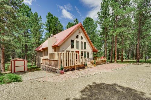 Angel Fire Cabin Rental with Hot Tub and Gas Grill!