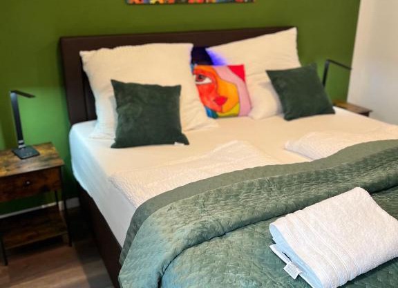 Anna9 - Ihr stylisches Zuhause auf Zeit nähe Legoland, Parken, Netflix, Boxspring
