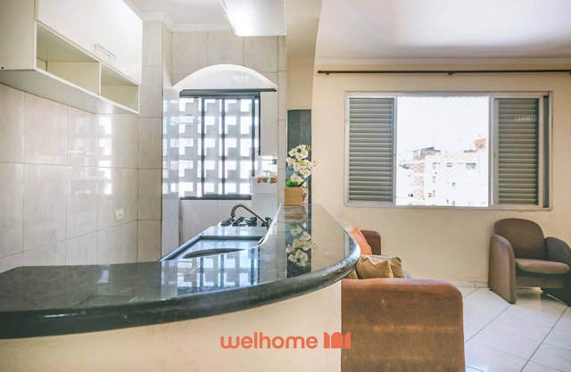 Apartamento à beira-mar na Praia do Embaré, Santos