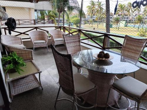 Apartamento Aquaville Pé na areia e Água coco