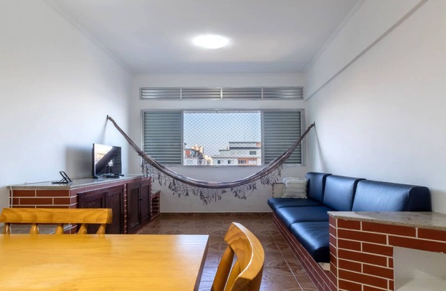Apartamento em Praia Grande a poucos passos do mar