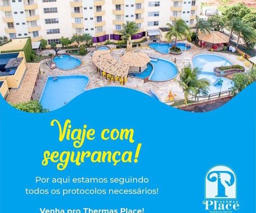 Apartamento Kitnet no Thermas Place perto do centro Caldas Novas
