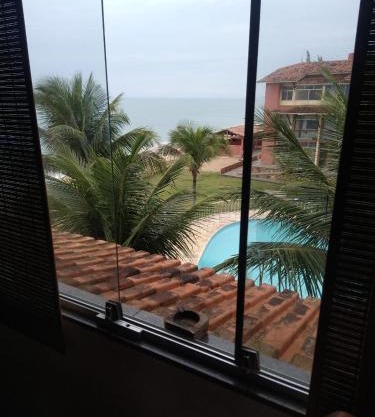 Apartamento pé na areia dois quartos piscina e lazer!