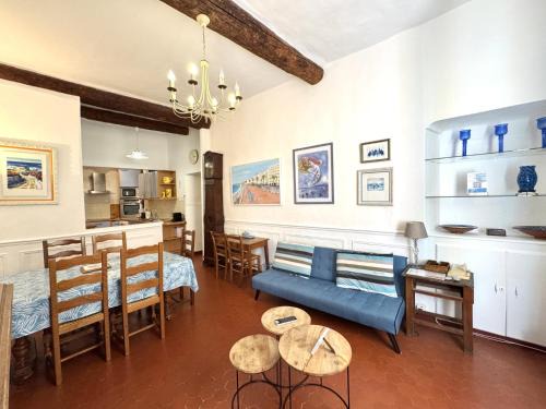ApartHotel Riviera - BARILLERIE 3 - Vieille Ville 50m de la plage- 4 pieces - AC