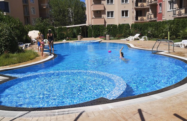 Aparthotel with reception, 2 room apartment, 2nd floor, elevator, kitchen, bathroom, balcony