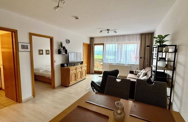 Apartment at 980 m, with balcony, parking place and internet, close byTriberg