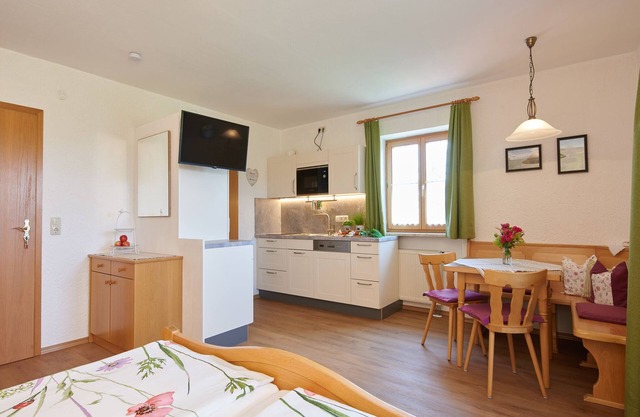 Apartment Apfelblüte, 31 sqm, 1st floor, combined living room/bedroom