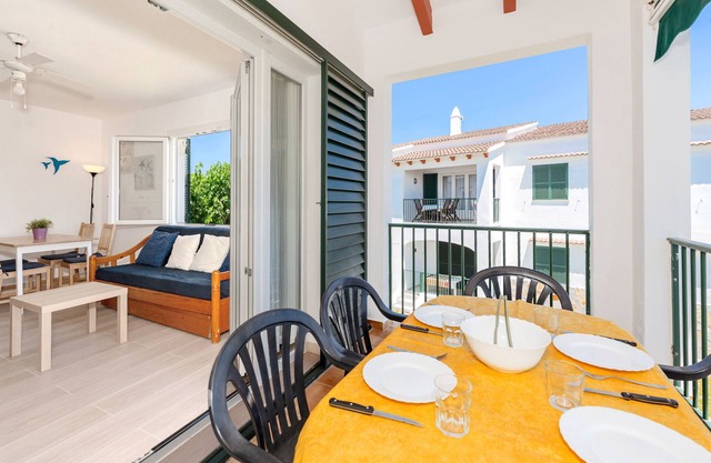 Apartment 'Biniforcat' with Mountain Views, Shared Pool and Private Terrace