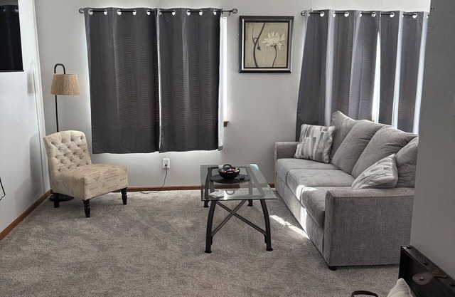 Apartment located in downtown Cedar Rapids above a family owned tattoo shop