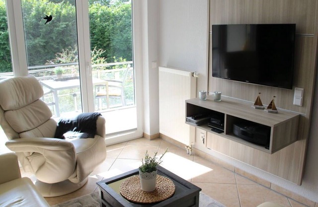 Apartment near the beach with sun balcony