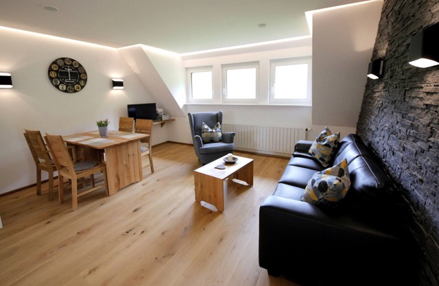 Apartment 'Vogtshof' with Shared Garden, Balcony and Wi-Fi