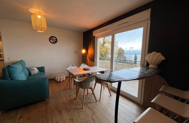 Apartment with pool and parking in Évian-les-Bains