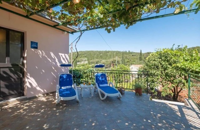 Apartments Saulan - One Bedroom Apartment with Balcony and Garden View (Molunat)