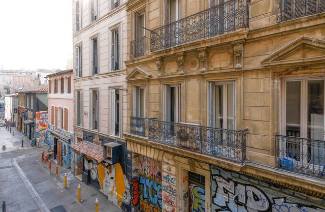 Appart avec parking et clim proche Vieux-Port