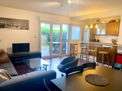 Appartement calme avec jardin
