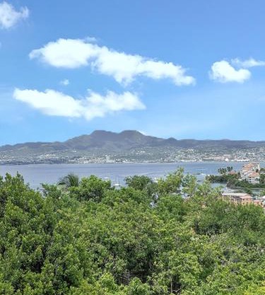 Appartement cosy avec vue sur la mer à Les Trois-Îlets, 50 m²