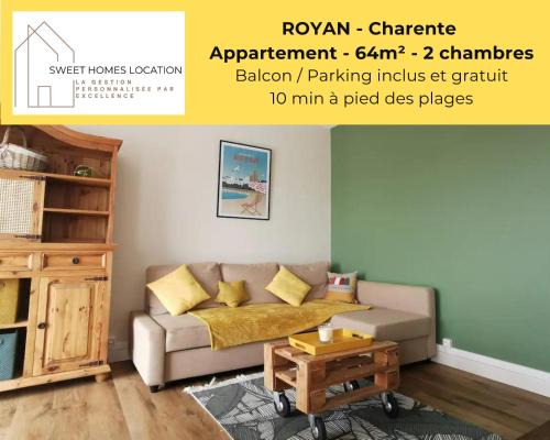 Appartement lumineux proche plage et marché, centre-ville accessible à pied parking gratuit inclus I SWEET HOMES LOCATION