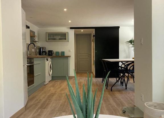 Appartement T2 rez de chaussée villa Les Tamaris Aix-les-Bains