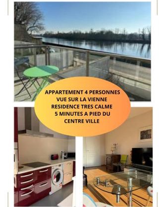 Appartement T3 bord de la Vienne