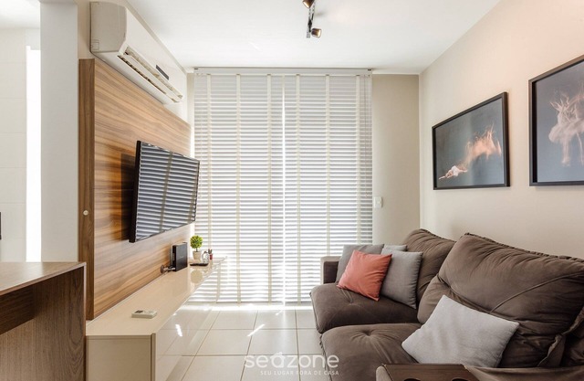 Apt With Charming Sea View in Itacorubi Cmr204